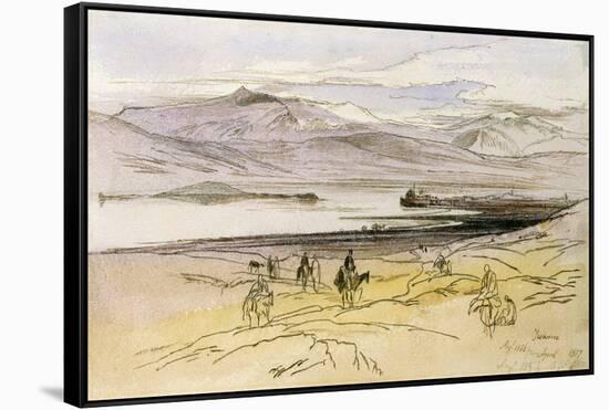 Ioannina, C.1856-Edward Lear-Framed Stretched Canvas