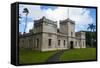 Iolani Barracks, Honolulu, Oahu, Hawaii, United States of America, Pacific-Michael-Framed Stretched Canvas