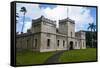 Iolani Barracks, Honolulu, Oahu, Hawaii, United States of America, Pacific-Michael-Framed Stretched Canvas