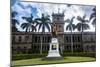 Iolani Palace, Honolulu, Oahu, Hawaii, United States of America, Pacific-Michael-Mounted Photographic Print