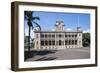 Iolani Palace, Honolulu, Oahu, Hawaii, United States of America, Pacific-Michael DeFreitas-Framed Photographic Print