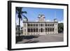 Iolani Palace, Honolulu, Oahu, Hawaii, United States of America, Pacific-Michael DeFreitas-Framed Photographic Print
