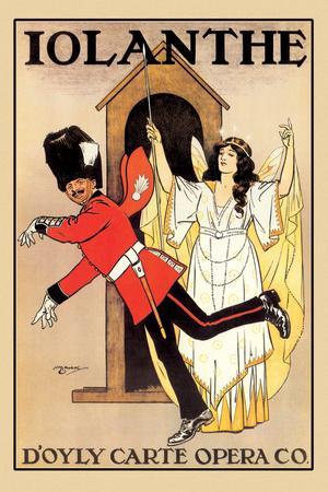Iolanthe: d'Oyly Carte Opera Company' Poster | AllPosters.com