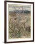 Iollan and Tuirenfionn-Arthur Rackham-Framed Art Print