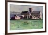 Iona Abbey from the Northwest-Francis Campbell Boileau Cadell-Framed Giclee Print