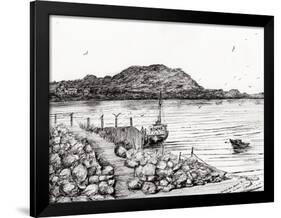 Iona from Mull, Scotland, 2007-Vincent Alexander Booth-Framed Giclee Print