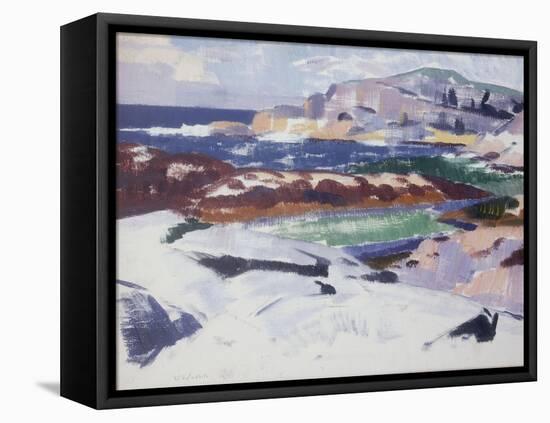 Iona, Port Ban-Francis Campbell Boileau Cadell-Framed Stretched Canvas