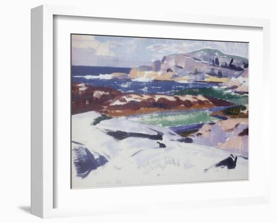 Iona, Port Ban-Francis Campbell Boileau Cadell-Framed Giclee Print