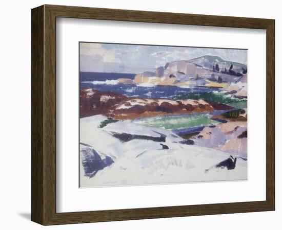 Iona, Port Ban-Francis Campbell Boileau Cadell-Framed Giclee Print