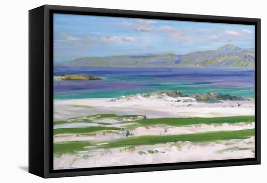 Iona Sound and Ben More-Francis Campbell Boileau Cadell-Framed Stretched Canvas