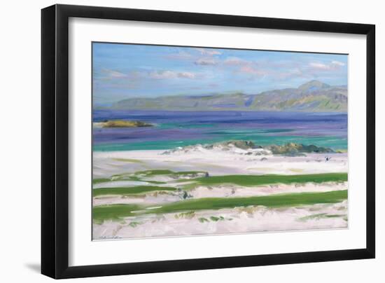 Iona Sound and Ben More-Francis Campbell Boileau Cadell-Framed Giclee Print