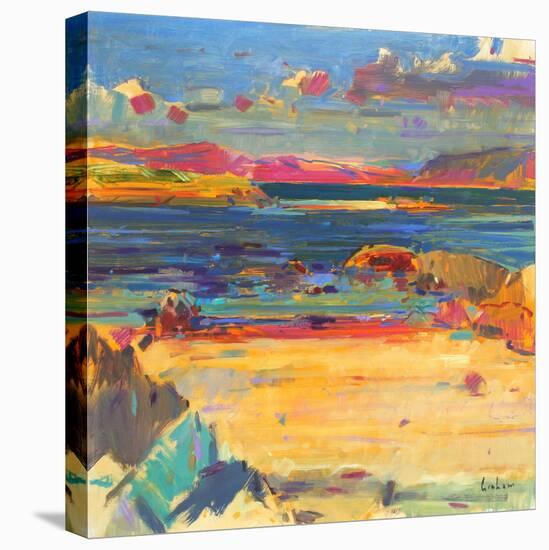 Iona to Mull, 2012-Peter Graham-Stretched Canvas