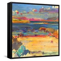 Iona to Mull, 2012-Peter Graham-Framed Stretched Canvas