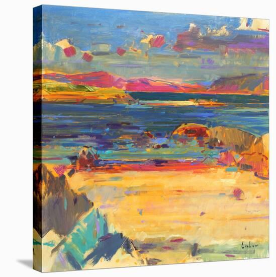 Iona to Mull, 2012-Peter Graham-Stretched Canvas