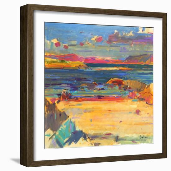 Iona to Mull, 2012-Peter Graham-Framed Giclee Print