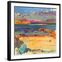 Iona to Mull, 2012-Peter Graham-Framed Giclee Print