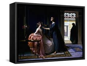 Ione and Nidia, 1864-Federico Maldarelli-Framed Stretched Canvas