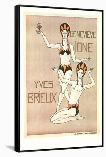 Ione Brielix Dance Poster-null-Framed Stretched Canvas