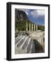 Ionian Temple to Athena and the Greek Theatre, Priene, Anatolia, Turkey, Eurasia-Adam Woolfitt-Framed Photographic Print