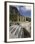 Ionian Temple to Athena and the Greek Theatre, Priene, Anatolia, Turkey, Eurasia-Adam Woolfitt-Framed Photographic Print