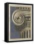 Ionic Architecture II-Ethan Harper-Framed Stretched Canvas