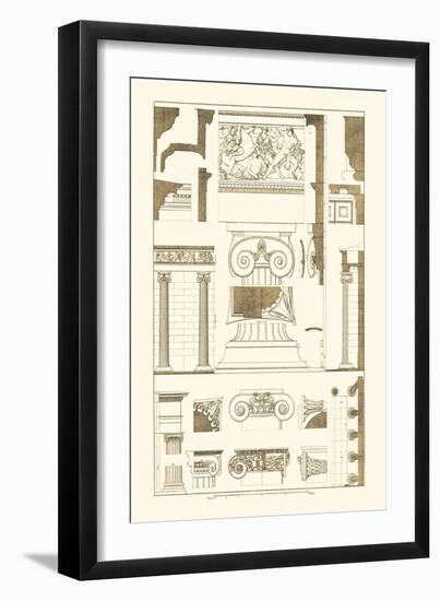 Ionic Capitals-J. Buhlmann-Framed Art Print