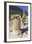 Ionic Column, Ancient Ephesus, Near Kusadasi, Anatolia, Turkey, Asia Minor, Eurasia-Eleanor Scriven-Framed Photographic Print