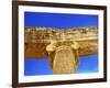 Ionic Columns, Oval Plaza, Roman City, Jerash, Jordan.-William Perry-Framed Photographic Print