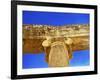 Ionic Columns, Oval Plaza, Roman City, Jerash, Jordan.-William Perry-Framed Photographic Print