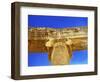 Ionic Columns, Oval Plaza, Roman City, Jerash, Jordan.-William Perry-Framed Photographic Print