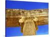 Ionic Columns, Oval Plaza, Roman City, Jerash, Jordan.-William Perry-Stretched Canvas