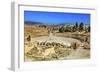 Ionic Columns, Oval Plaza, Roman City, Jerash, Jordan.-William Perry-Framed Photographic Print