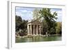 Ionic Temple of Aesculapius, God of Healing, Designed by Antonio Asprucci-James Emmerson-Framed Photographic Print