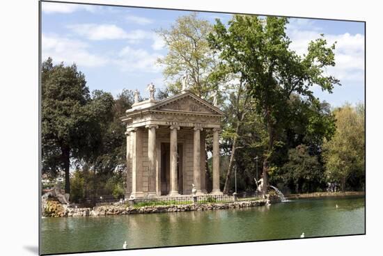 Ionic Temple of Aesculapius, God of Healing, Designed by Antonio Asprucci-James Emmerson-Mounted Photographic Print