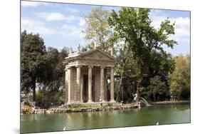 Ionic Temple of Aesculapius, God of Healing, Designed by Antonio Asprucci-James Emmerson-Mounted Photographic Print