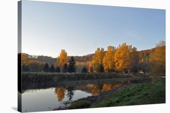 Iowa Autumn-Davidm199-Stretched Canvas