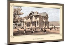 Iowa Building, Centennial International Exhibition, 1876-Thompson Westcott-Mounted Art Print