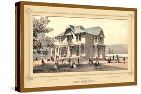 Iowa Building, Centennial International Exhibition, 1876-Linn Westcott-Stretched Canvas