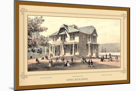 Iowa Building, Centennial International Exhibition, 1876-Linn Westcott-Mounted Art Print