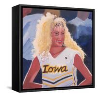 Iowa Cheerleader, 2001-Joe Heaps Nelson-Framed Stretched Canvas