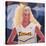 Iowa Cheerleader, 2001-Joe Heaps Nelson-Stretched Canvas