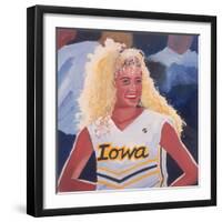 Iowa Cheerleader, 2001-Joe Heaps Nelson-Framed Giclee Print