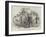 Iowa Indians, at the Egyptian Hall, Piccadilly-null-Framed Giclee Print