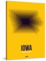 Iowa Radiant Map 3-NaxArt-Stretched Canvas