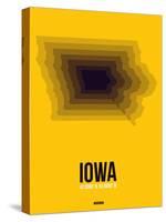 Iowa Radiant Map 3-NaxArt-Stretched Canvas