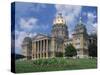 Iowa State Capitol, Des Moines, Iowa, USA-Michael Snell-Stretched Canvas