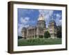 Iowa State Capitol, Des Moines, Iowa, USA-Michael Snell-Framed Photographic Print