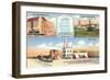 Iowa Tourist Amenities-null-Framed Art Print