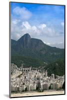 Ipanema and Corcovado, Rio De Janeiro, Brazil, South America-Alex Robinson-Mounted Photographic Print