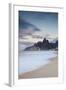 Ipanema Beach at Dawn, Rio De Janeiro, Brazil-Ian Trower-Framed Photographic Print